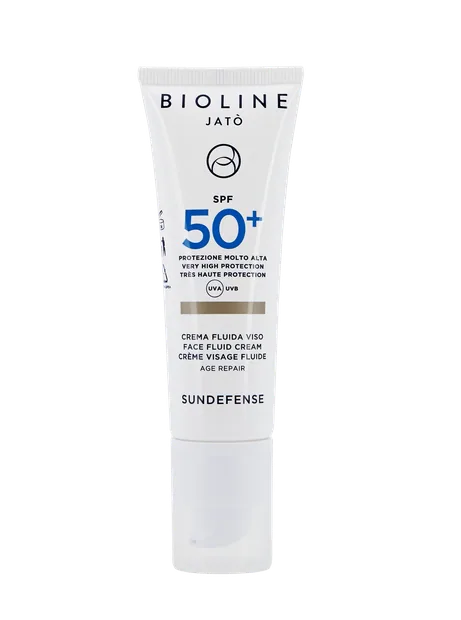 Sundefense SPF50 Face Fluid Cream Age Repair