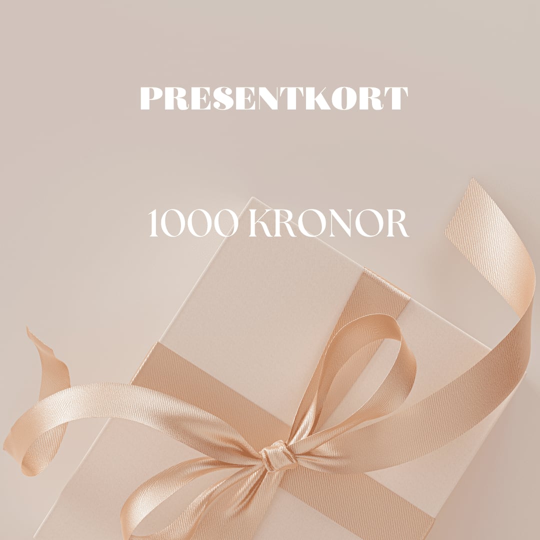 Presentkort 1000 kronor
