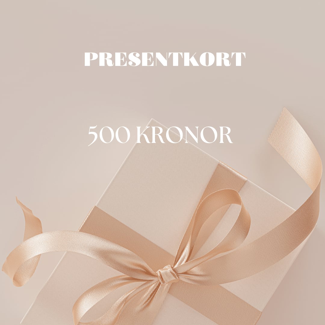 Presentkort 500 kronor