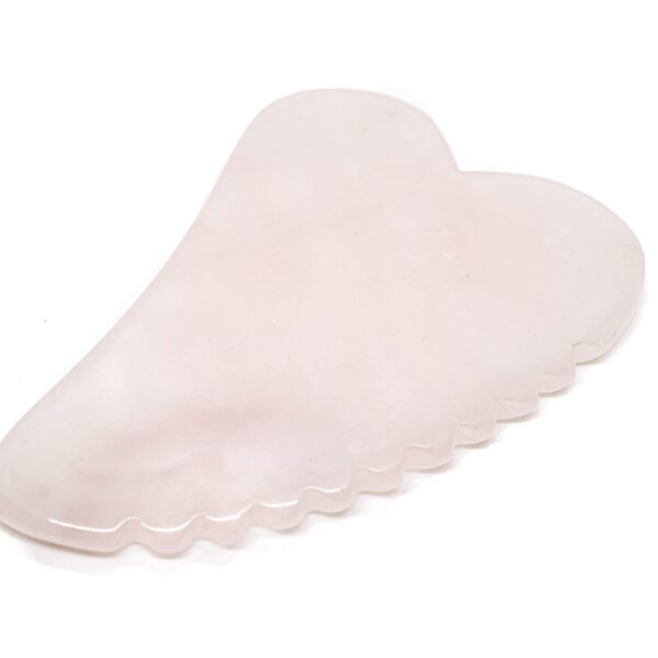 Gua Sha rosenkvarts tandad
